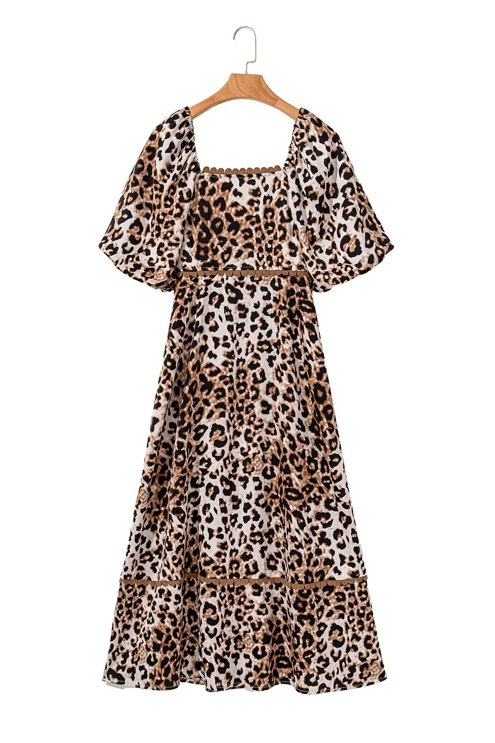 Wild Ember Leopard Maxi Dress - Image 8