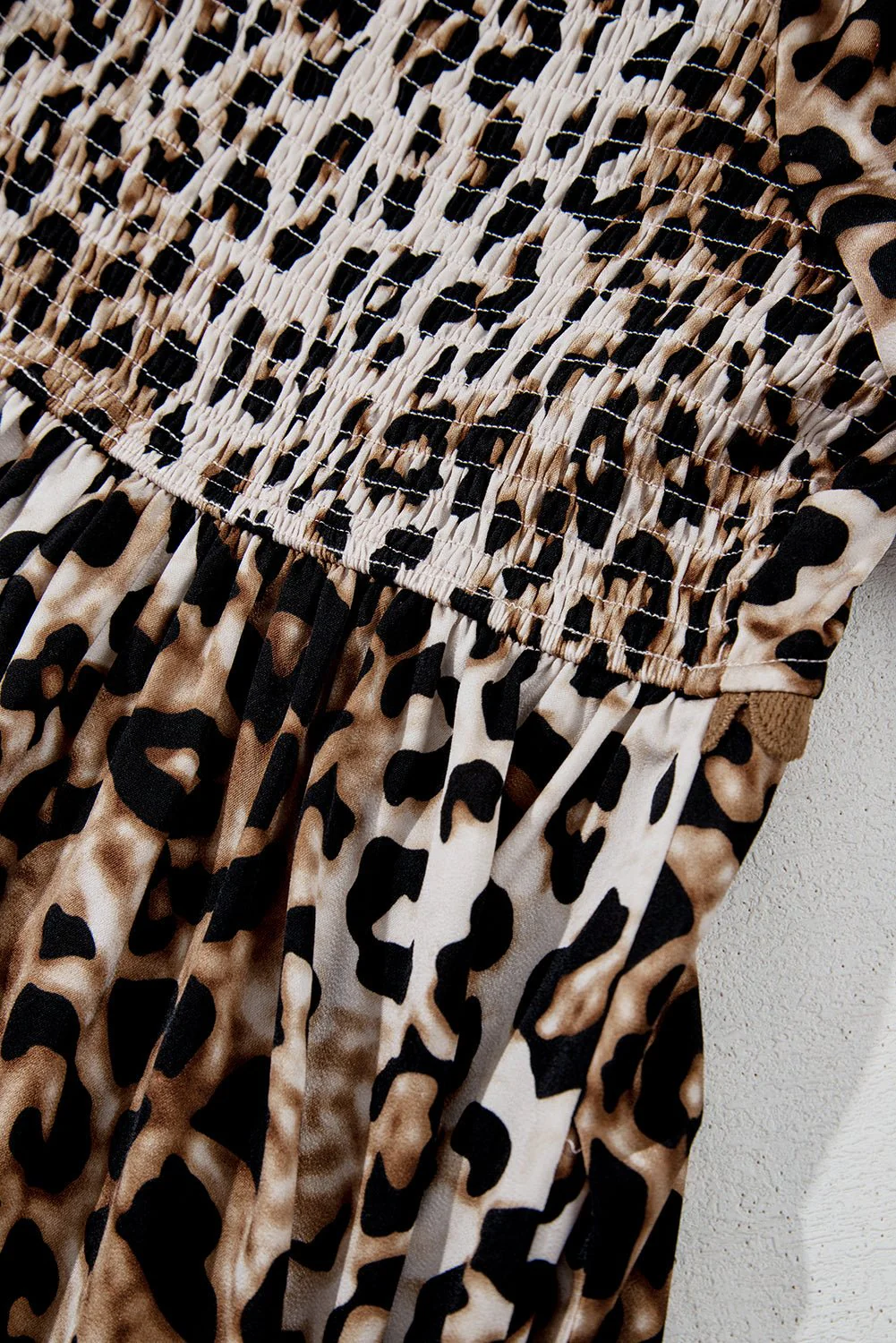 Wild Ember Leopard Maxi Dress - Image 9