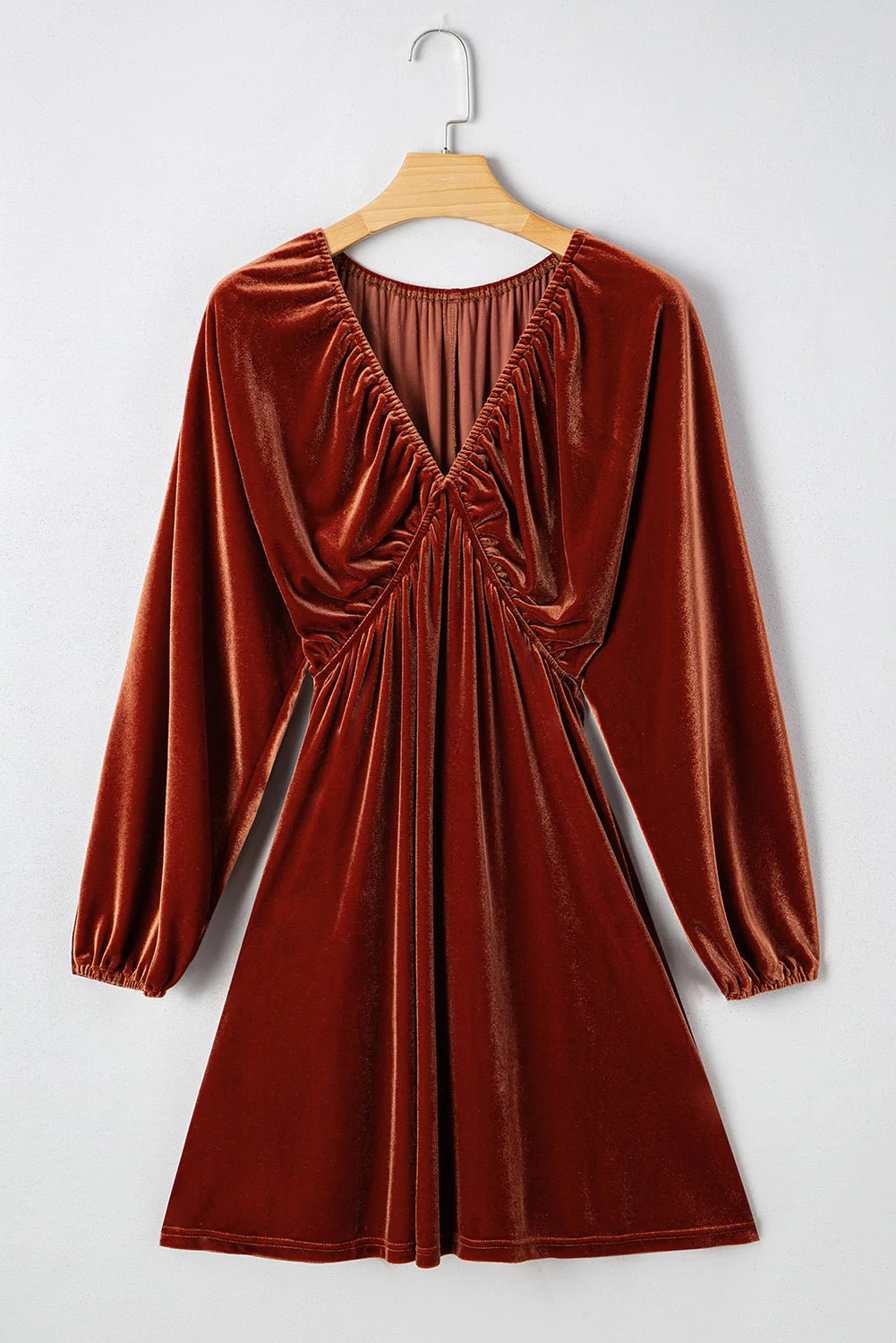 Harvests Glow Velvet Dress - Image 10