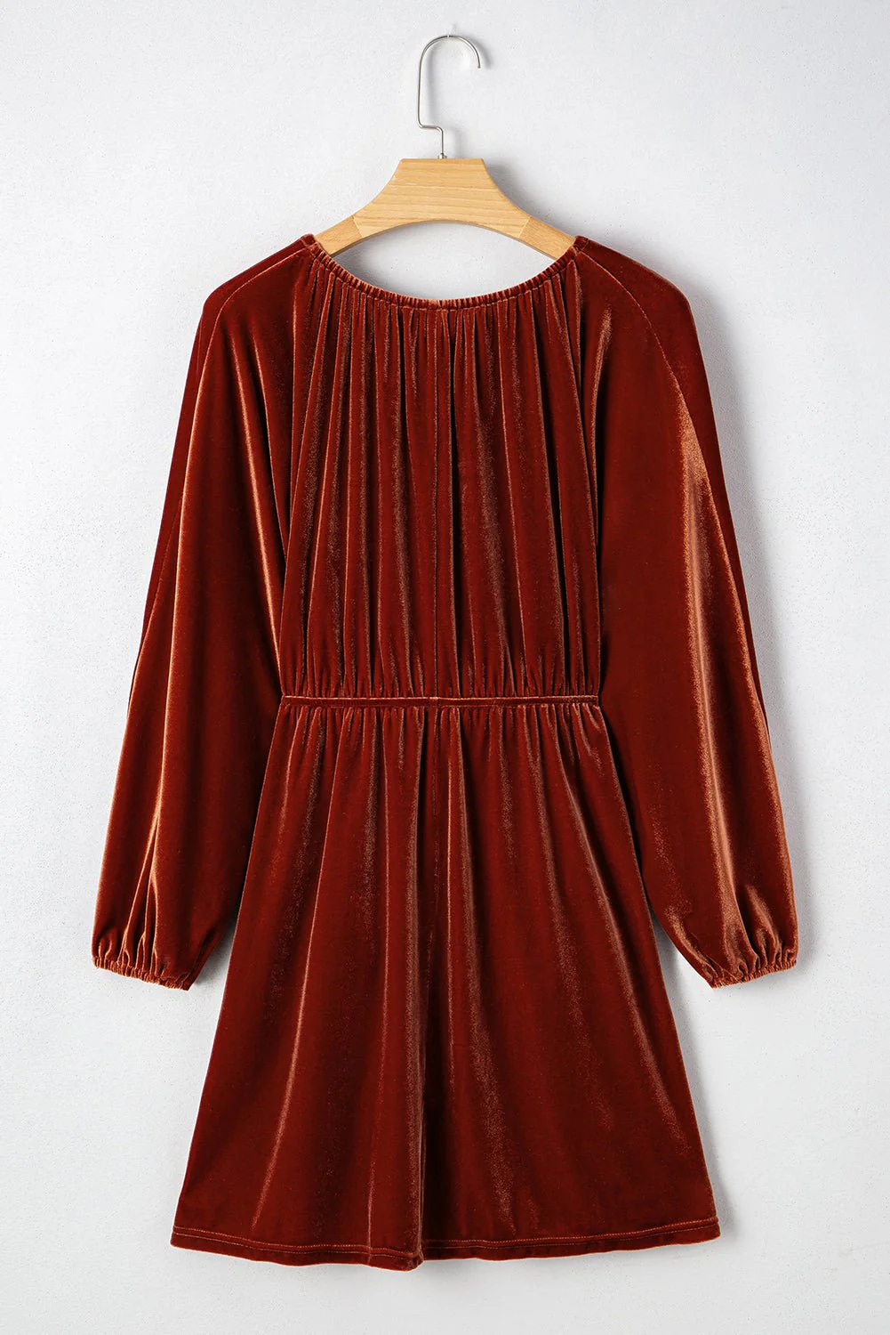 Harvests Glow Velvet Dress - Image 9