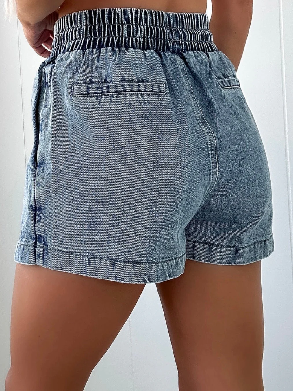 Coastal Cool Denim Skort - Image 3