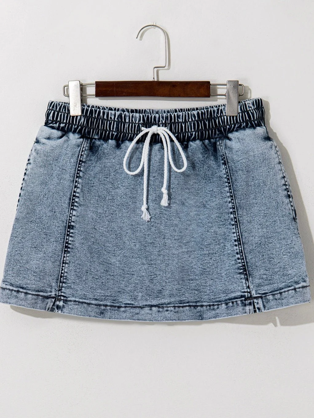 Coastal Cool Denim Skort - Image 5