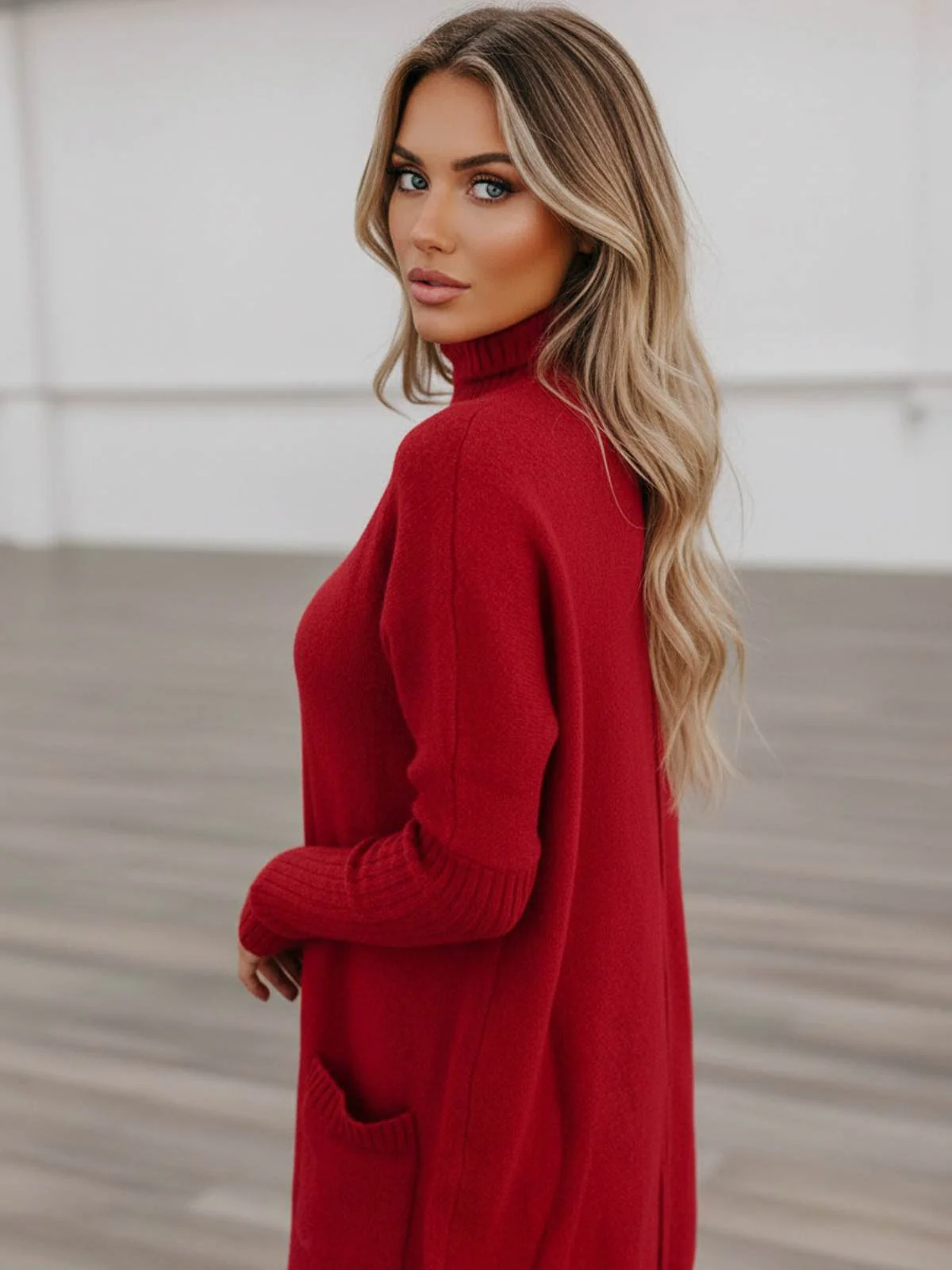 Crimson & Clay Sweater Dress - Image 2