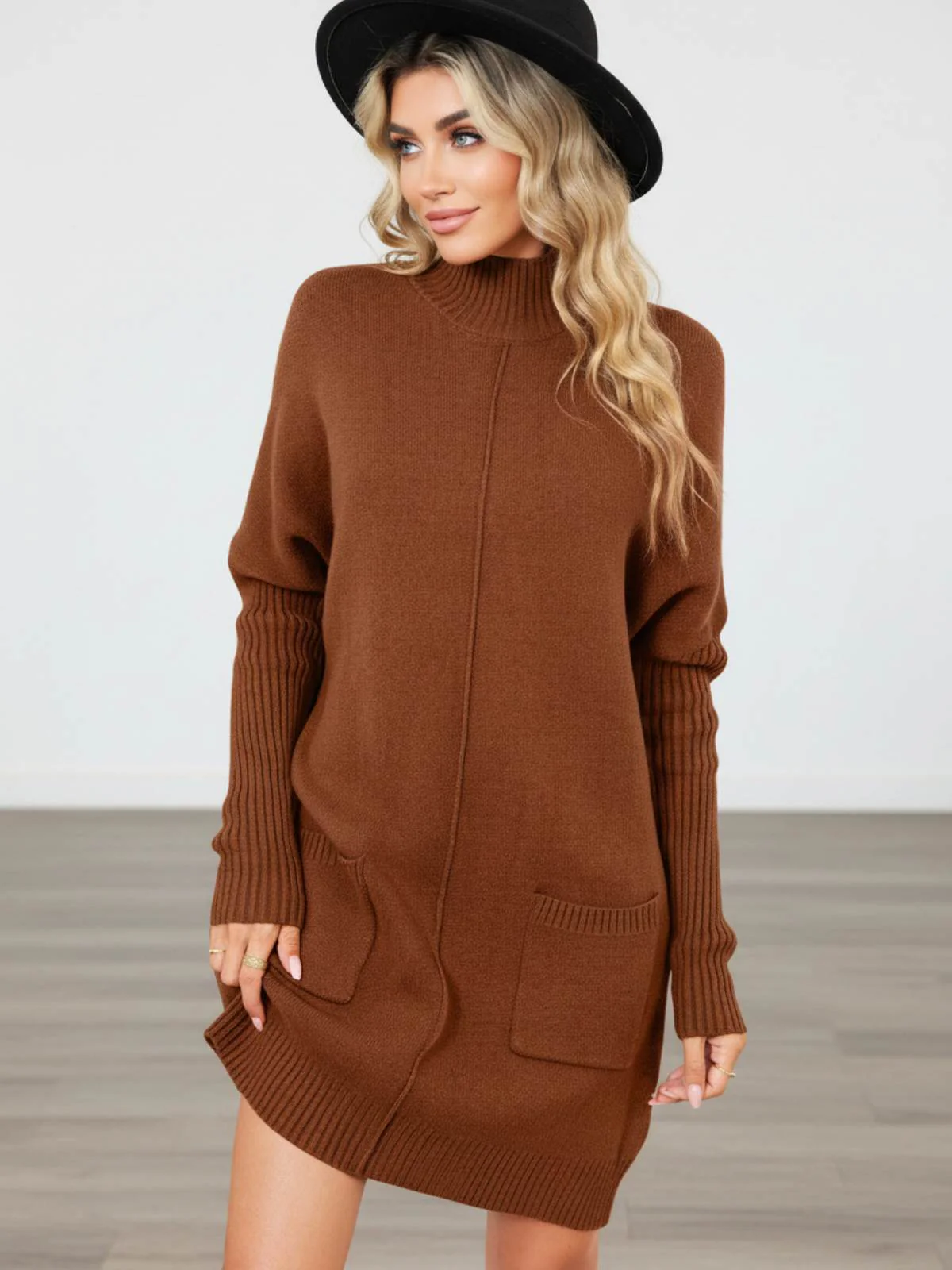 Crimson & Clay Sweater Dress - Image 3