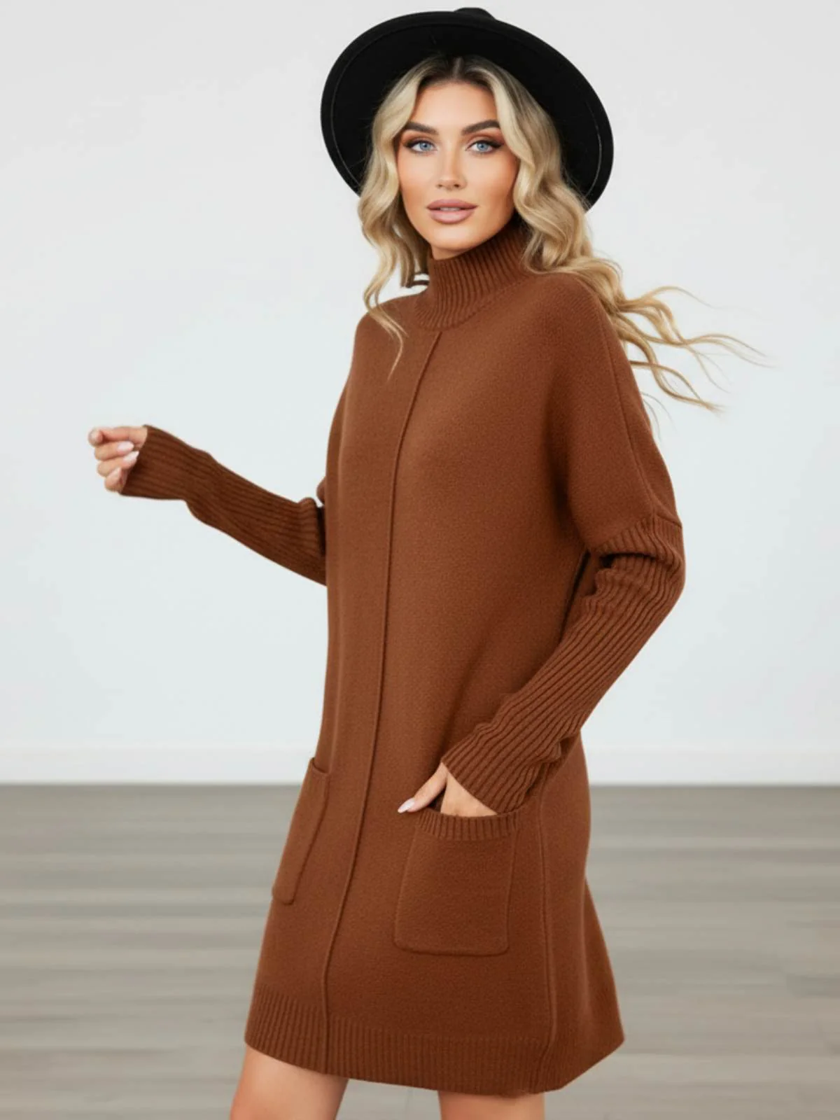 Crimson & Clay Sweater Dress - Image 5