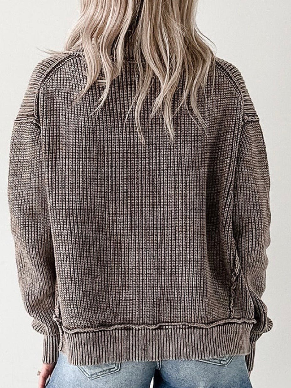 Earthbound Ease Mineral Wash Cardigan - Image 4