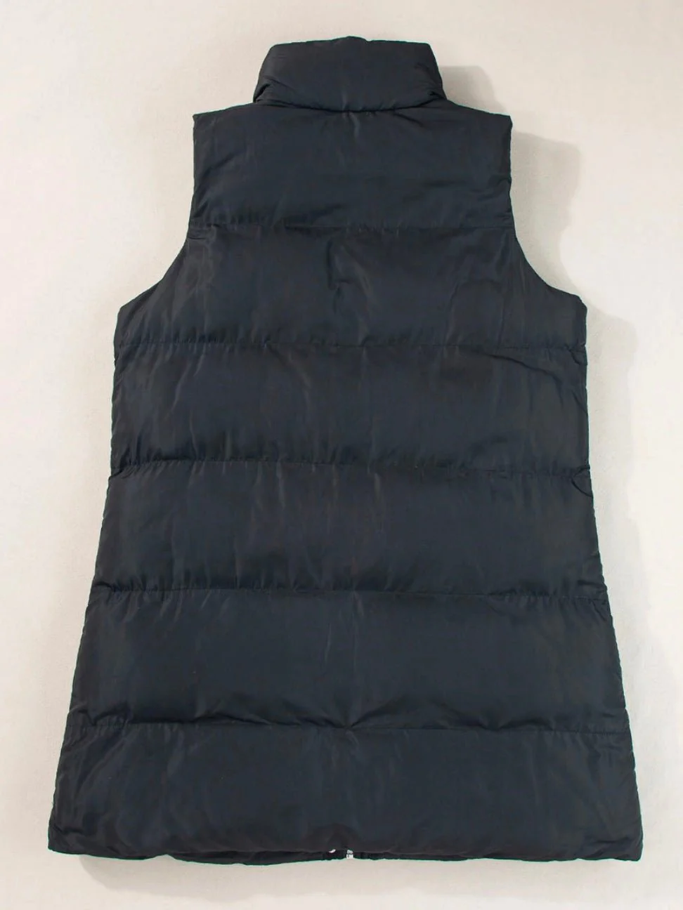 Dark Night Long Puffer Vest - Image 7