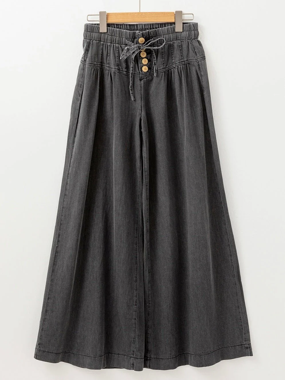 Drift Away Denim Palazzo Pants - Image 5
