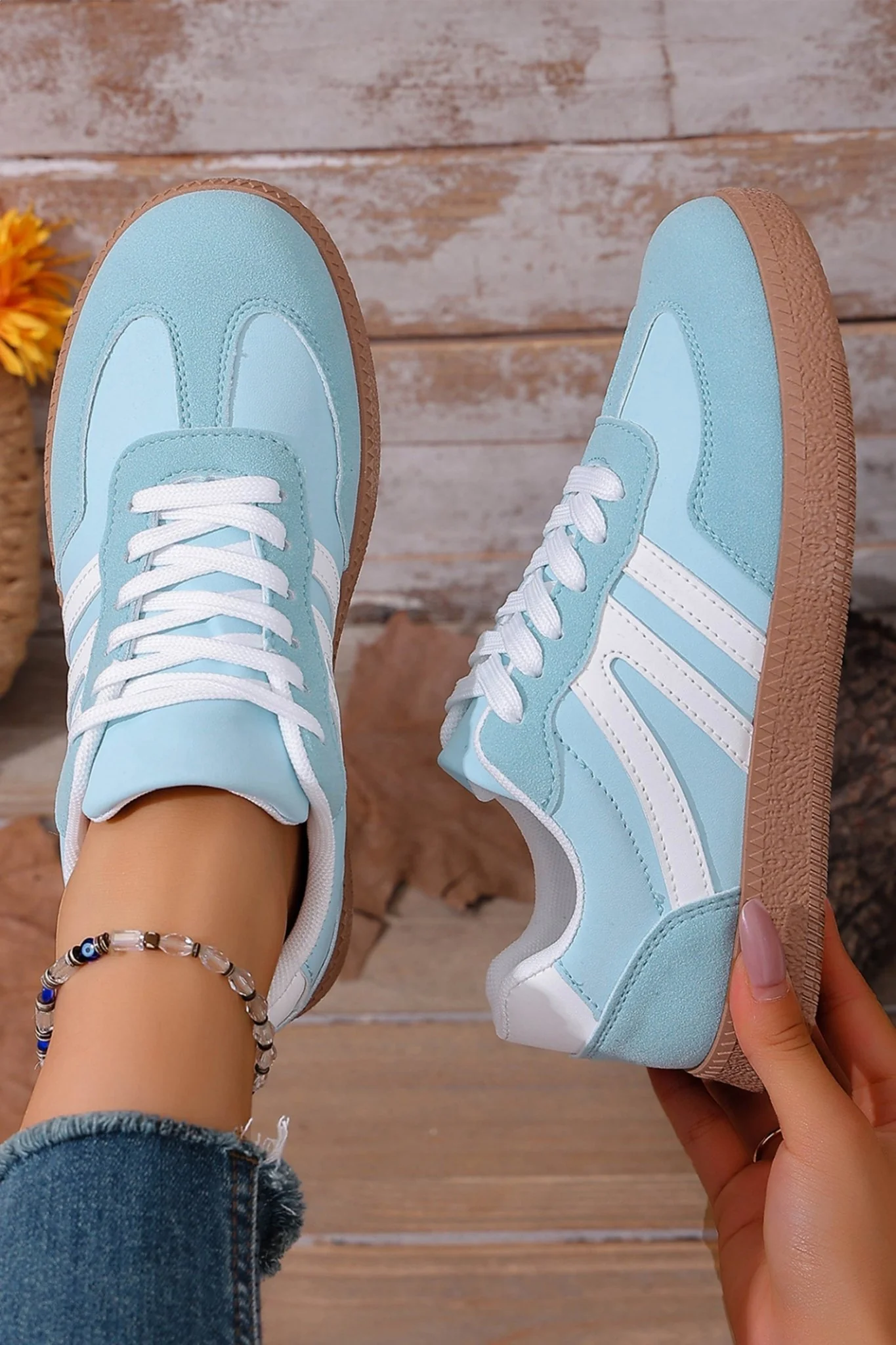 The Sloane Sneaker Blue - Image 5