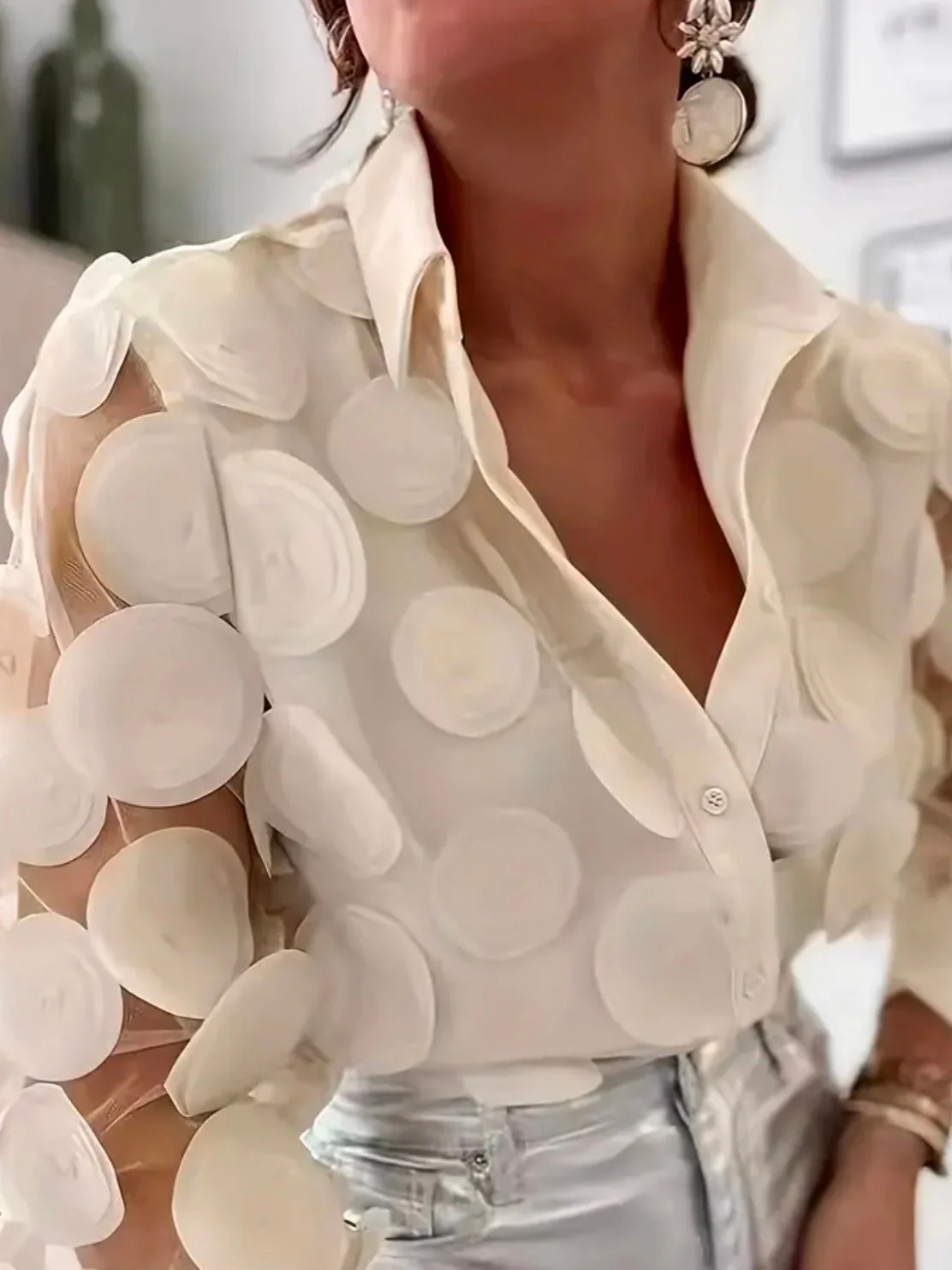 Empire Luxe Blouse - Image 4