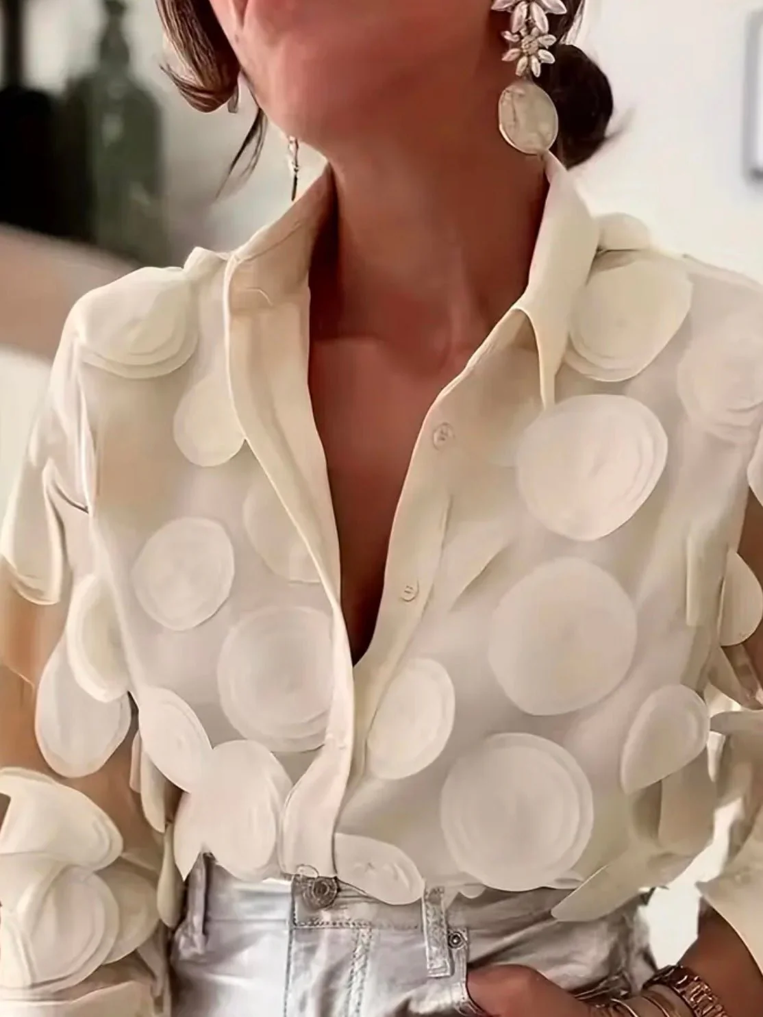 Empire Luxe Blouse - Image 5