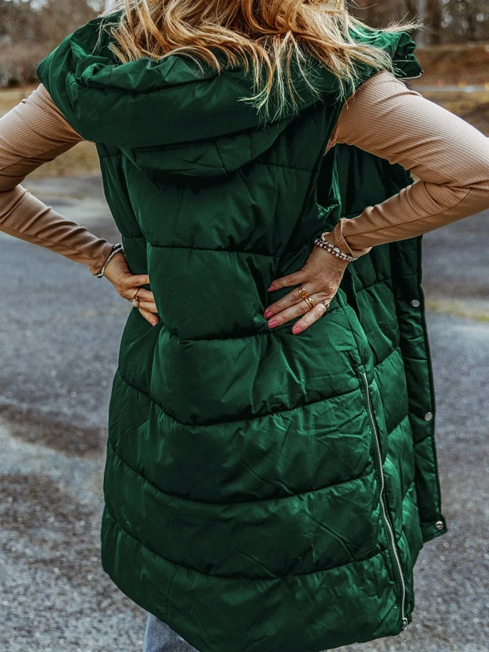 Evergreen Puffer Vest - Image 4