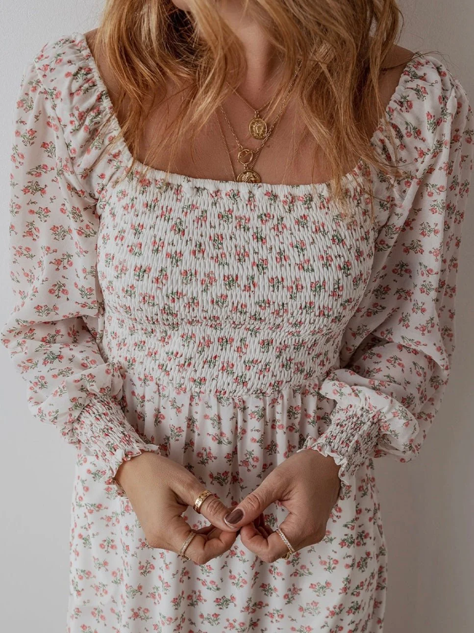 Falling in Floral Dress - Image 7