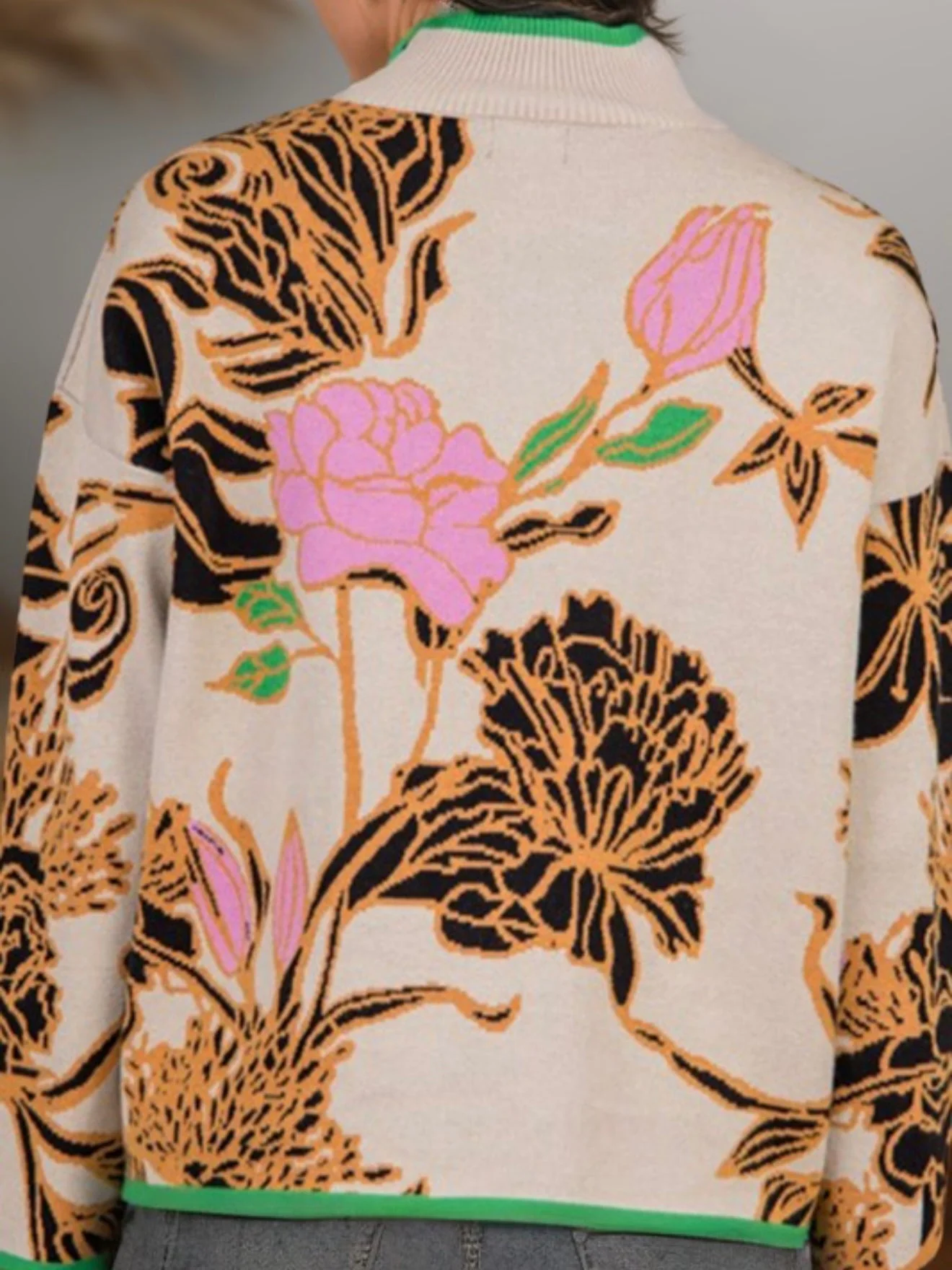 Flora & Fierce Quarter-Zip Pullover - Image 6