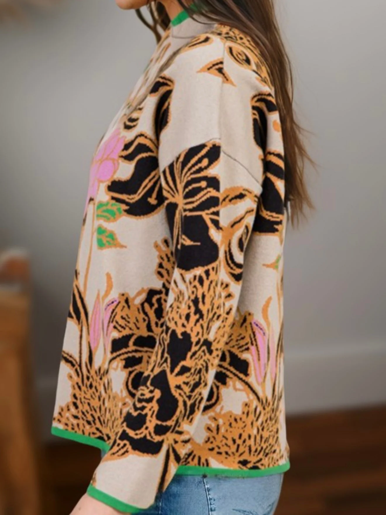 Flora & Fierce Quarter-Zip Pullover - Image 8