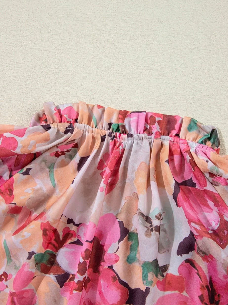 Floral Muse Ruffle Blouse - Image 4