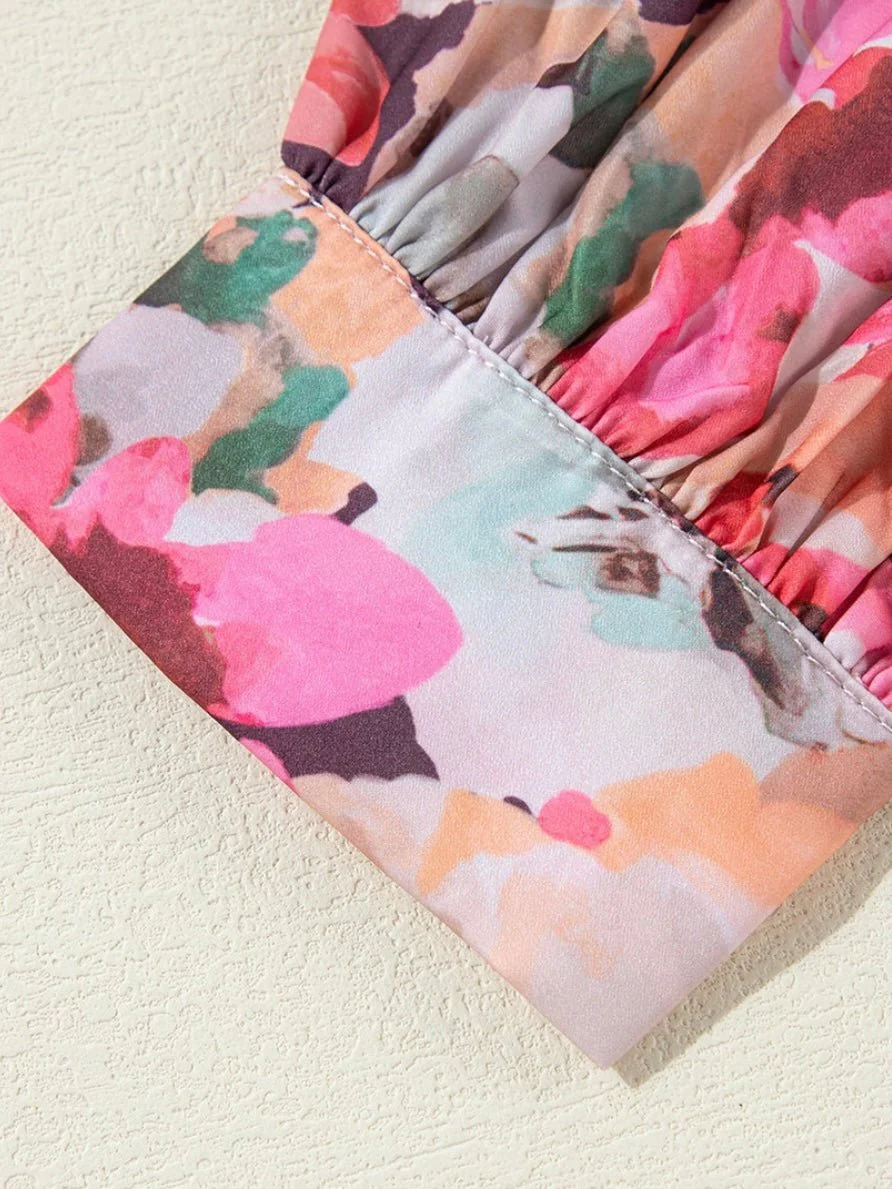 Floral Muse Ruffle Blouse - Image 6