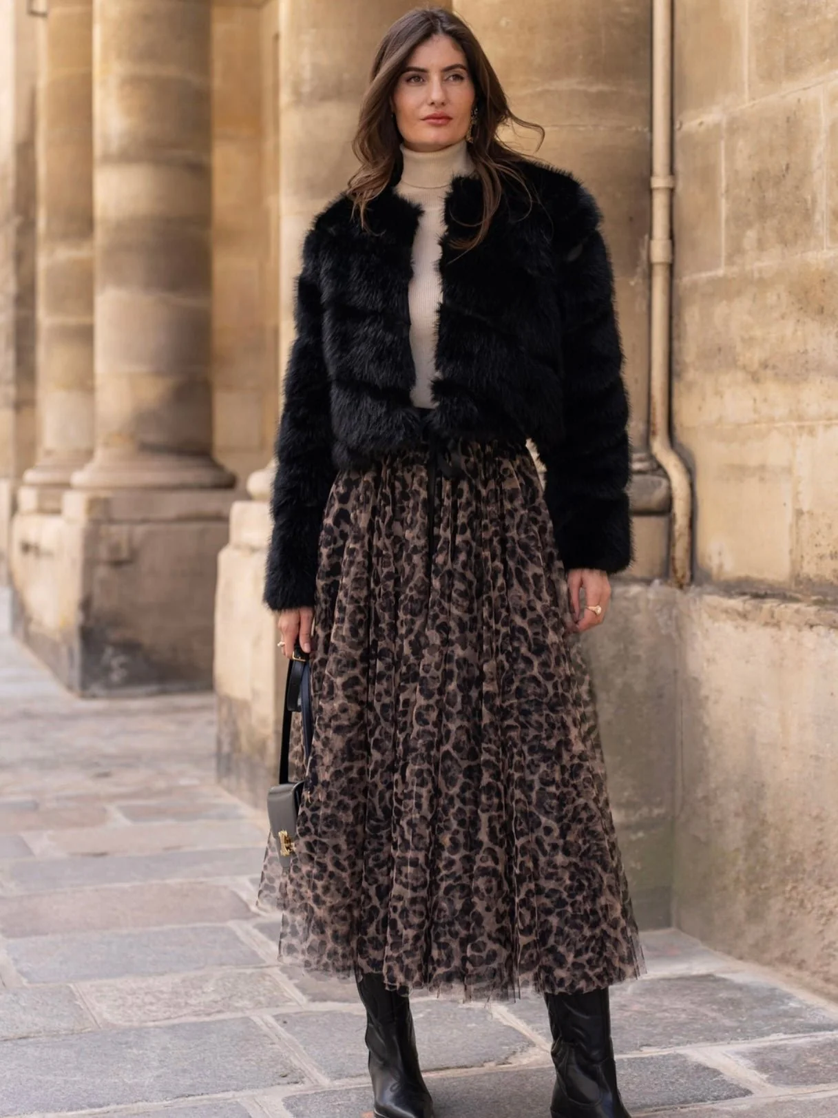 Foxy Faux Fur Jacket - Image 13
