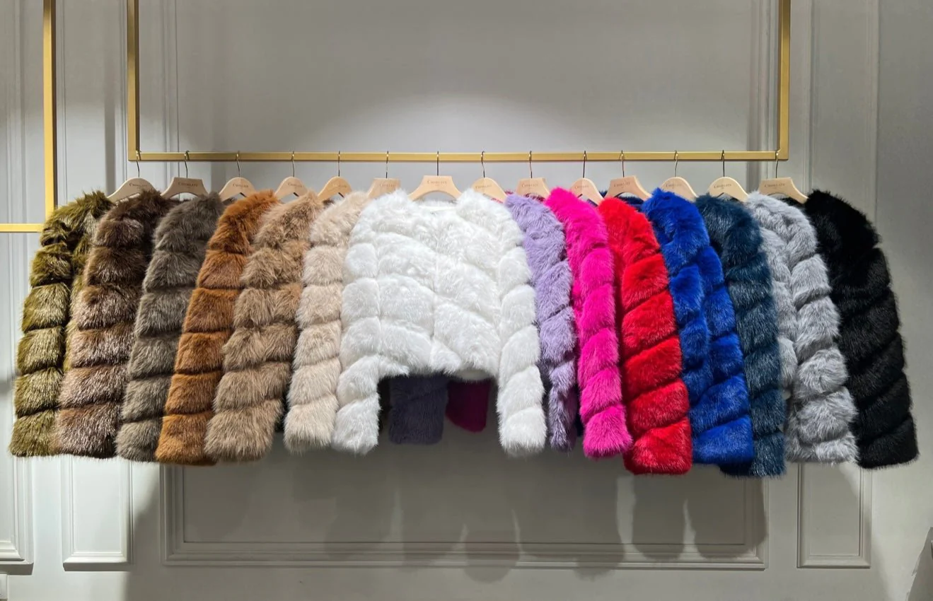 Foxy Faux Fur Jacket - Image 7