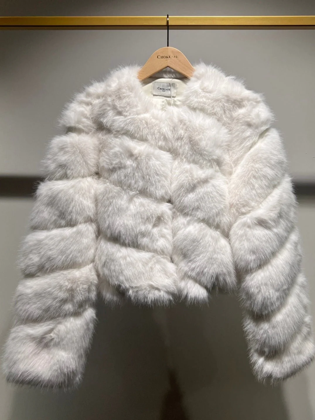 Foxy Faux Fur Jacket - Image 9