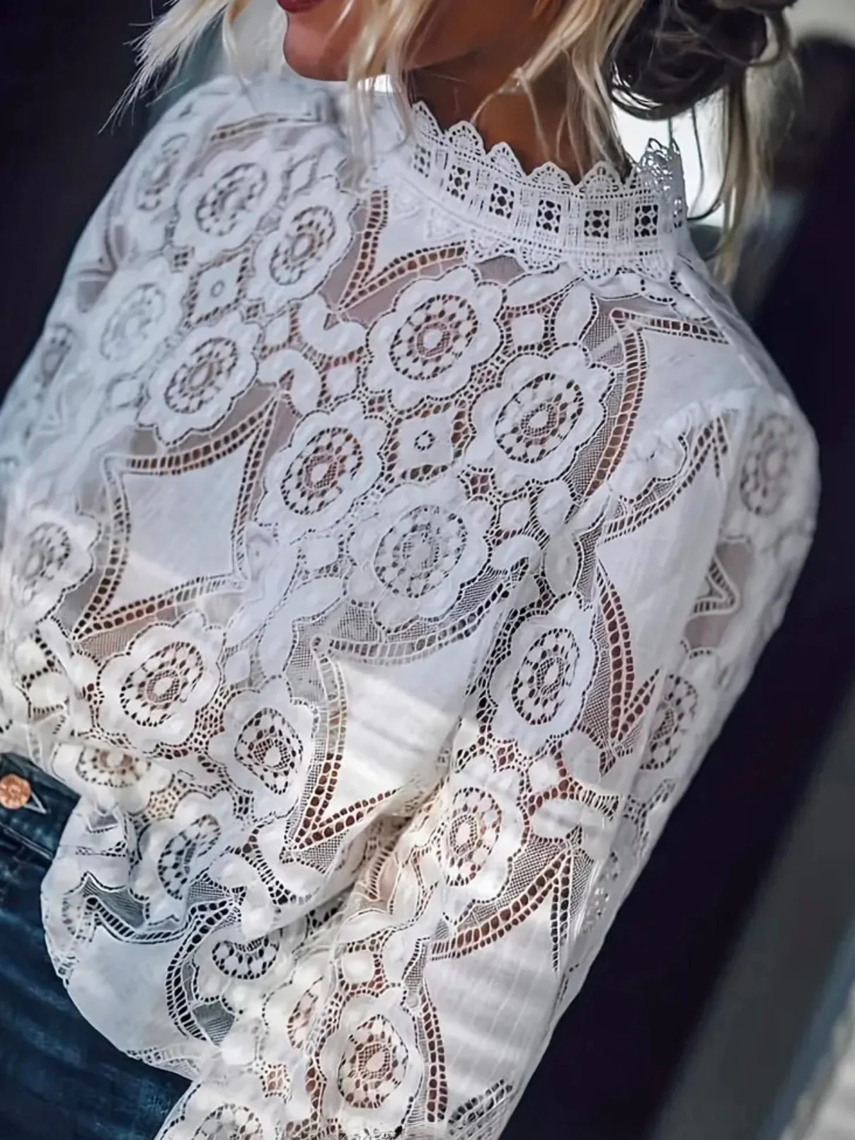 Free Spirit Lace Top - Image 3
