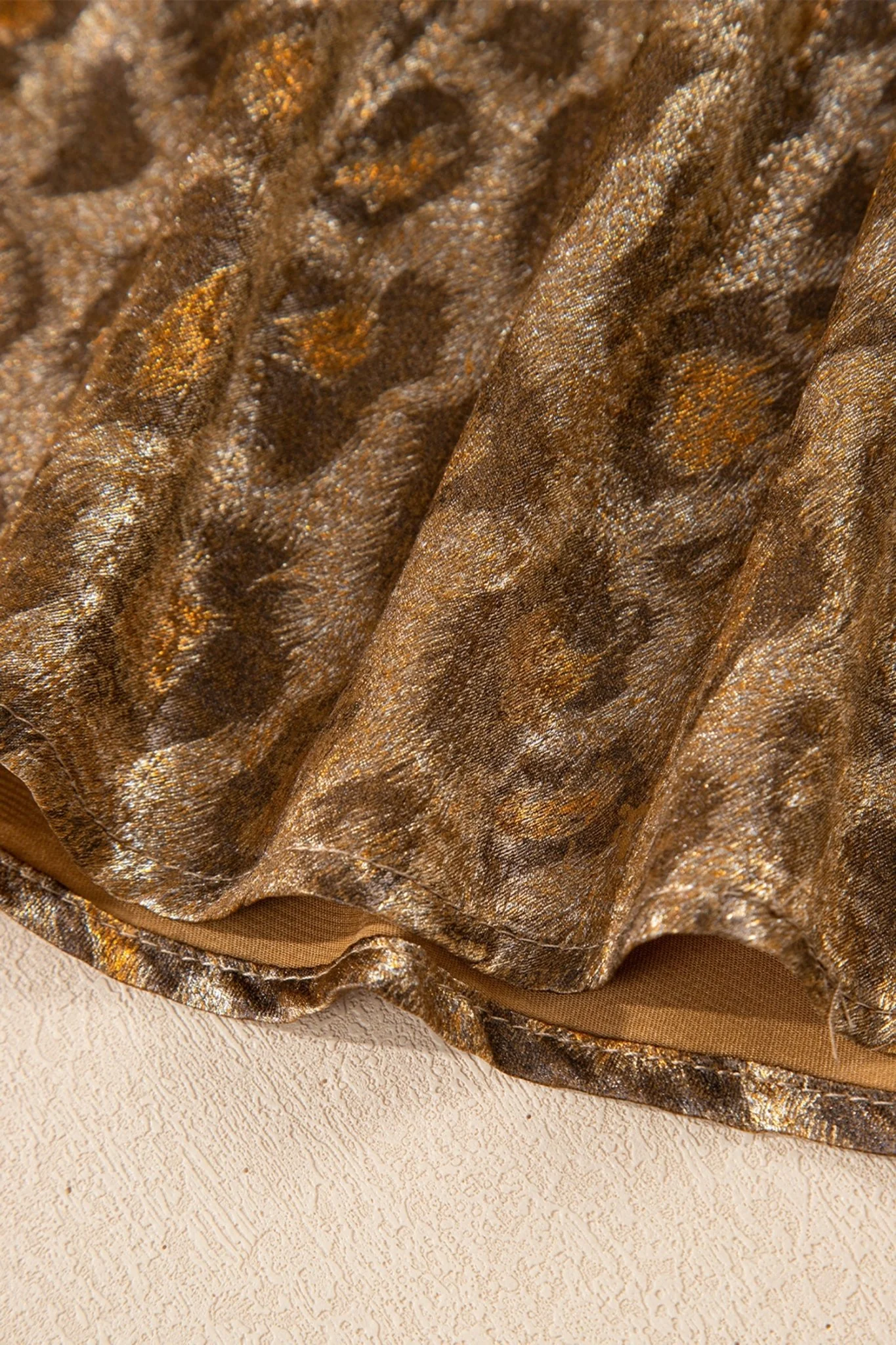 Molten Gold Leopard Shirt - Image 10