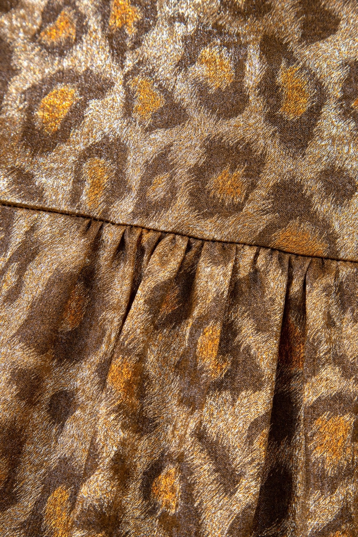 Molten Gold Leopard Shirt - Image 6