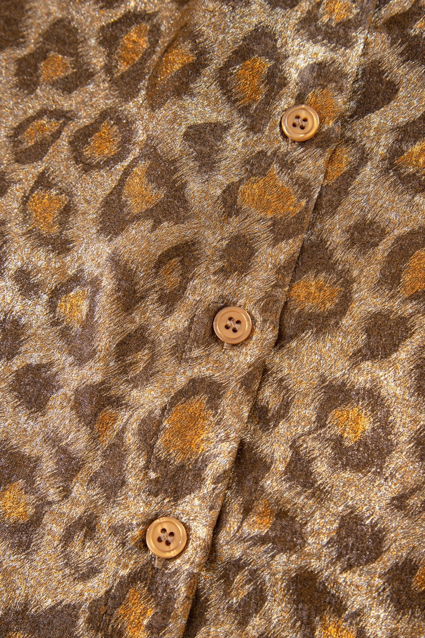 Molten Gold Leopard Shirt - Image 7