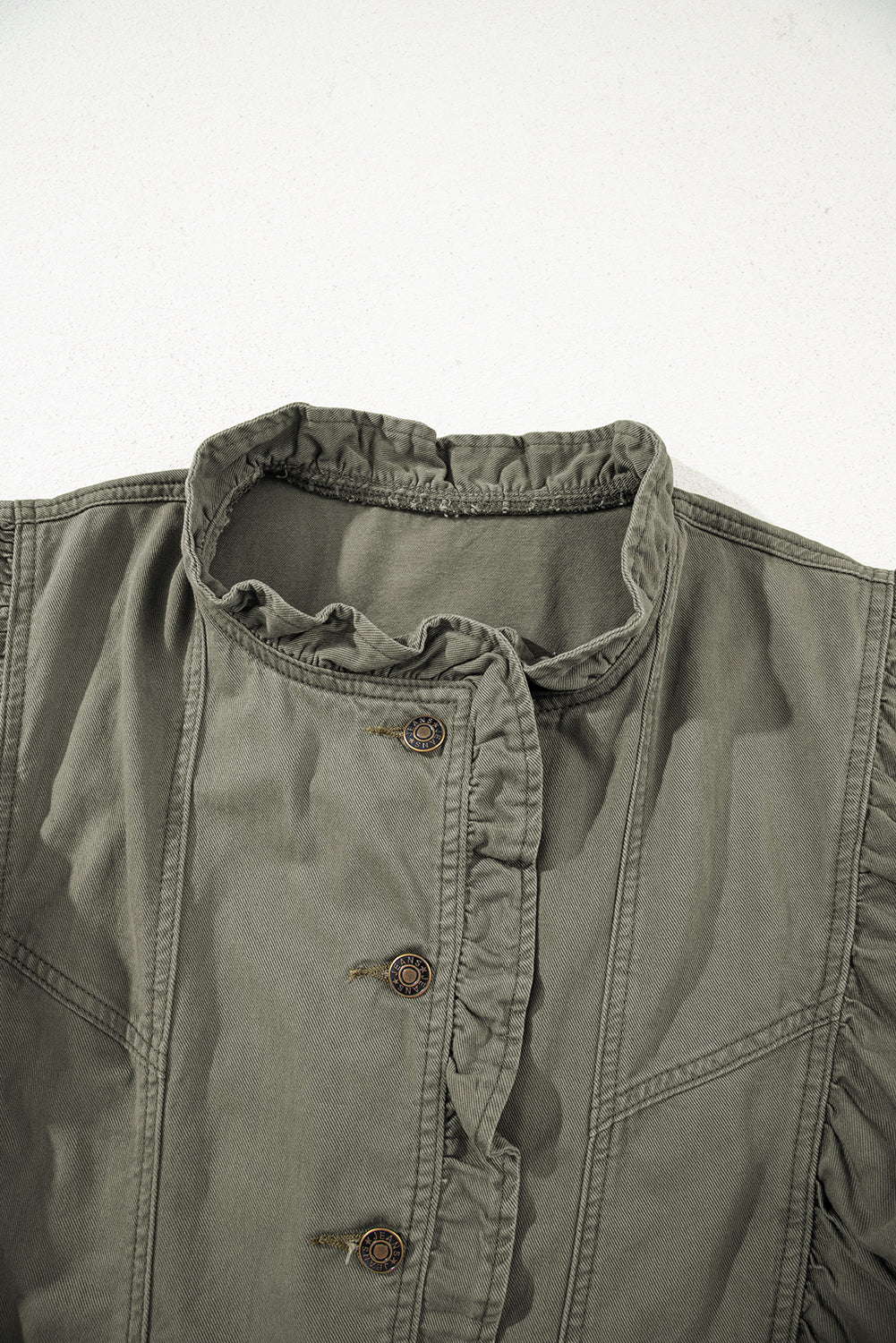 Safari Ruffle Utility Vest - Image 17
