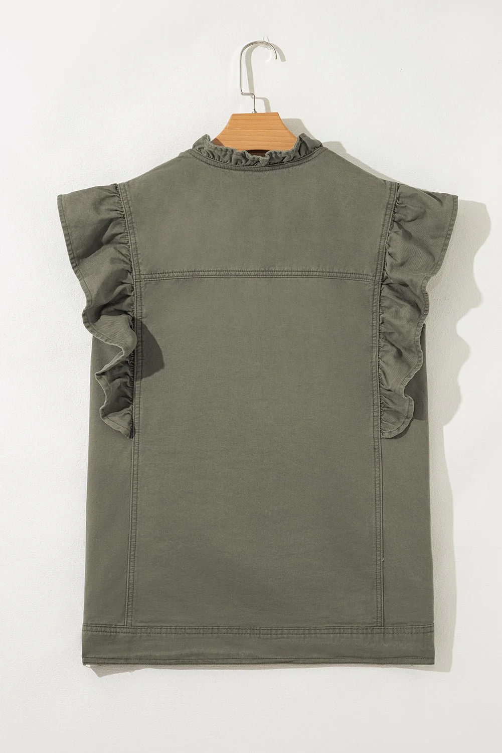 Safari Ruffle Utility Vest - Image 18