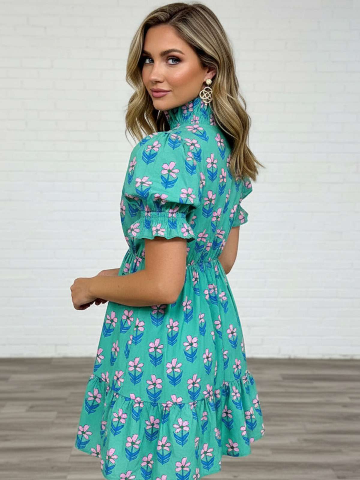 Meadowlight Spring Mini Dress - Image 2