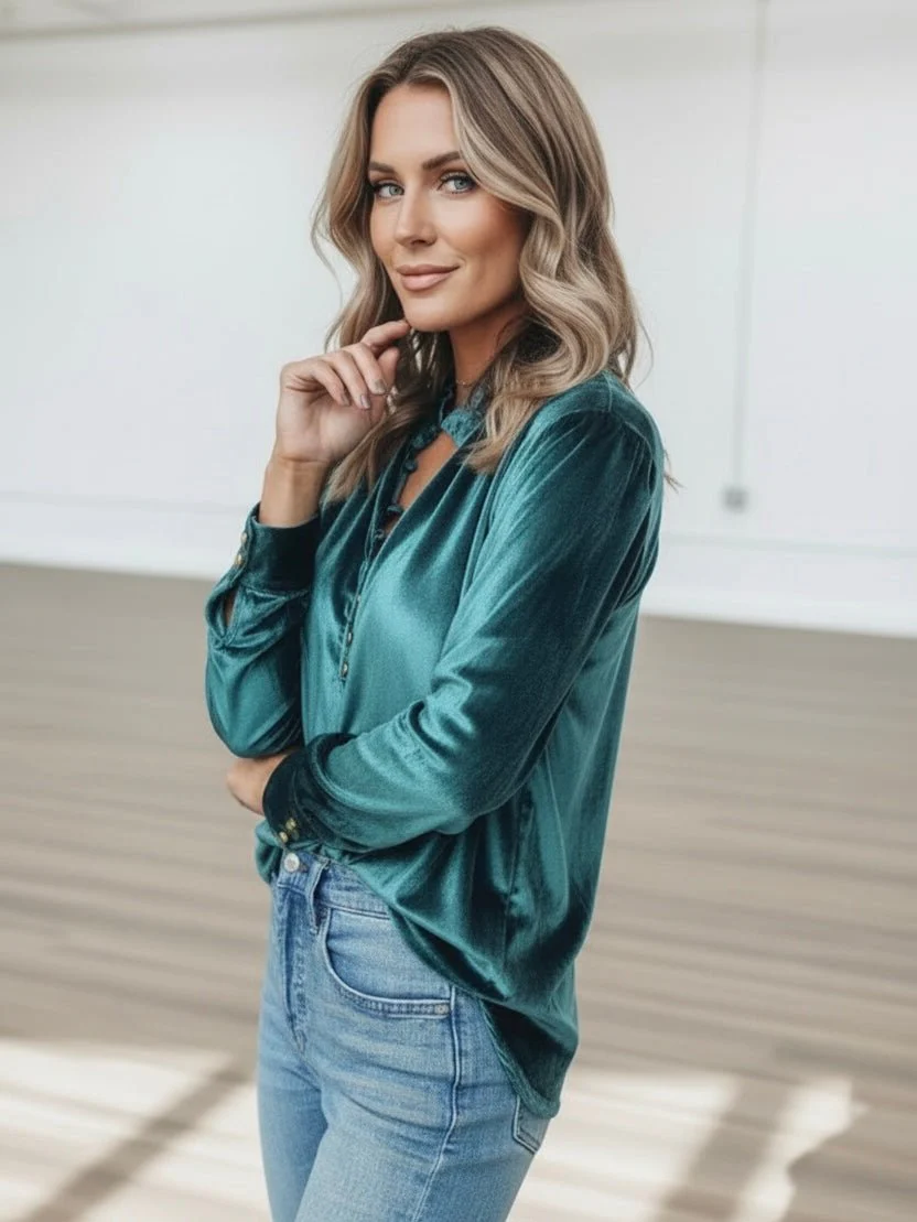 Velvet Dream Blouse - Image 20