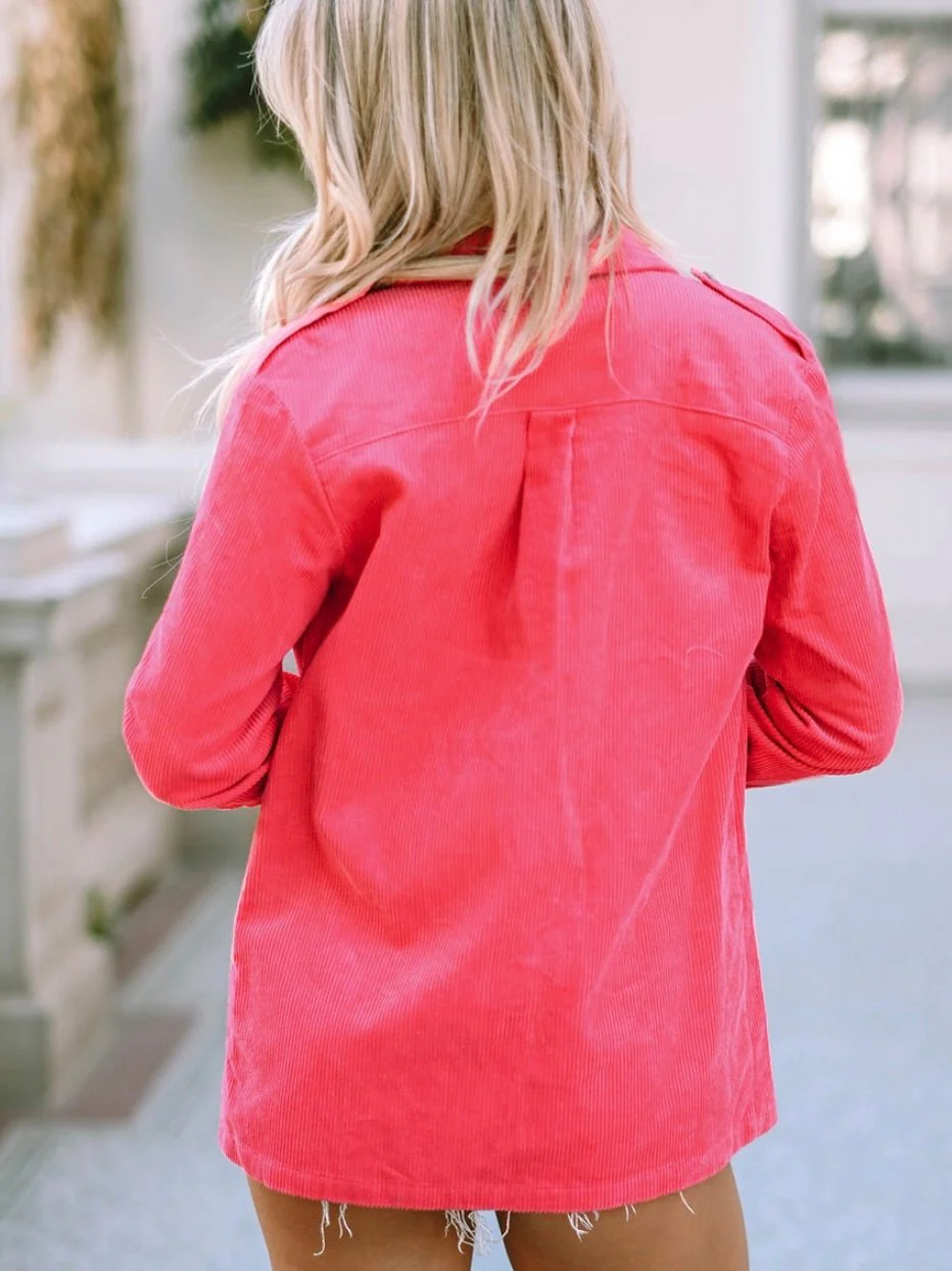 Hello Cord Shacket - Image 3