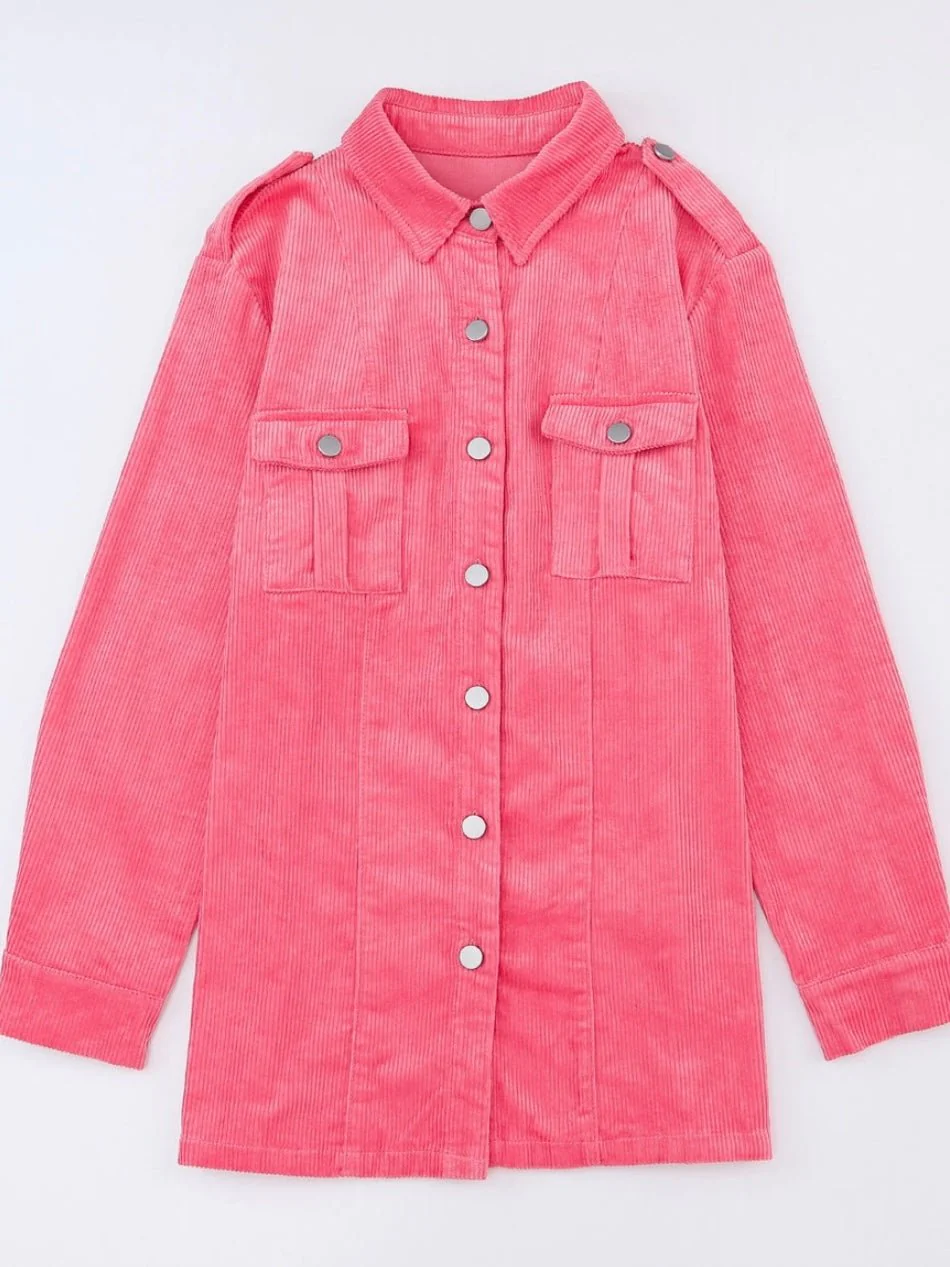 Hello Cord Shacket - Image 4