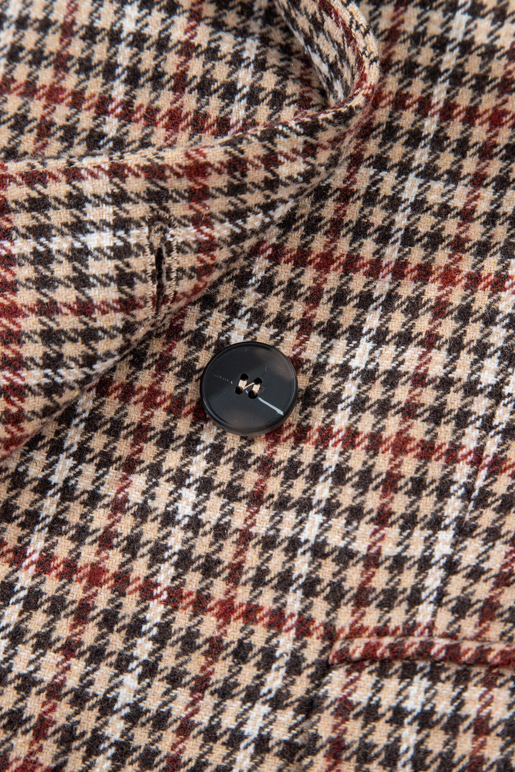 Heritage Brown Houndstooth Blazer - Image 12
