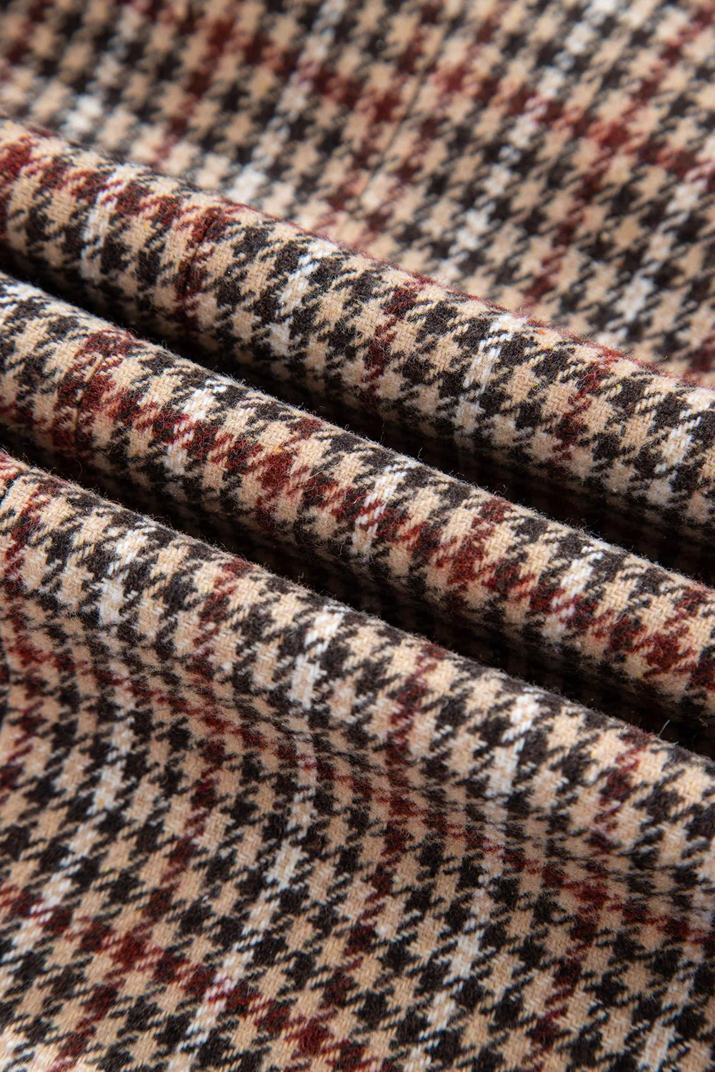 Heritage Brown Houndstooth Blazer - Image 15