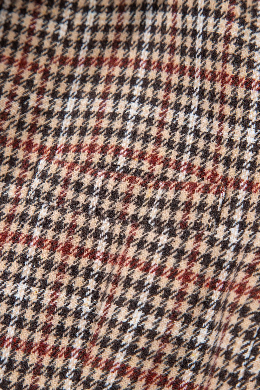 Heritage Brown Houndstooth Blazer - Image 8