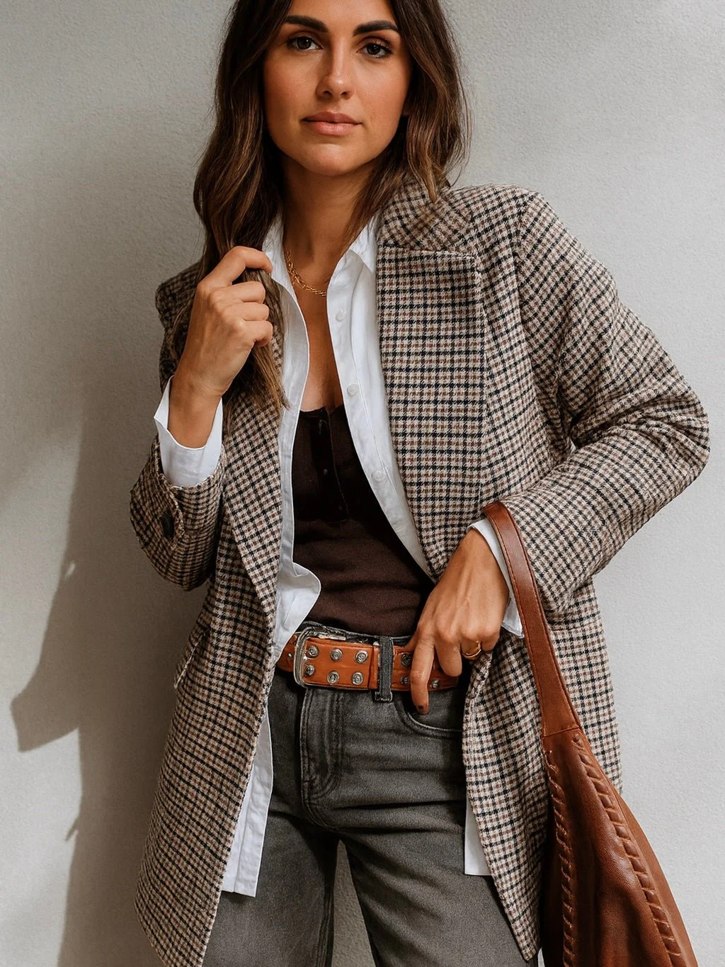 Heritage Houndstooth Blazer