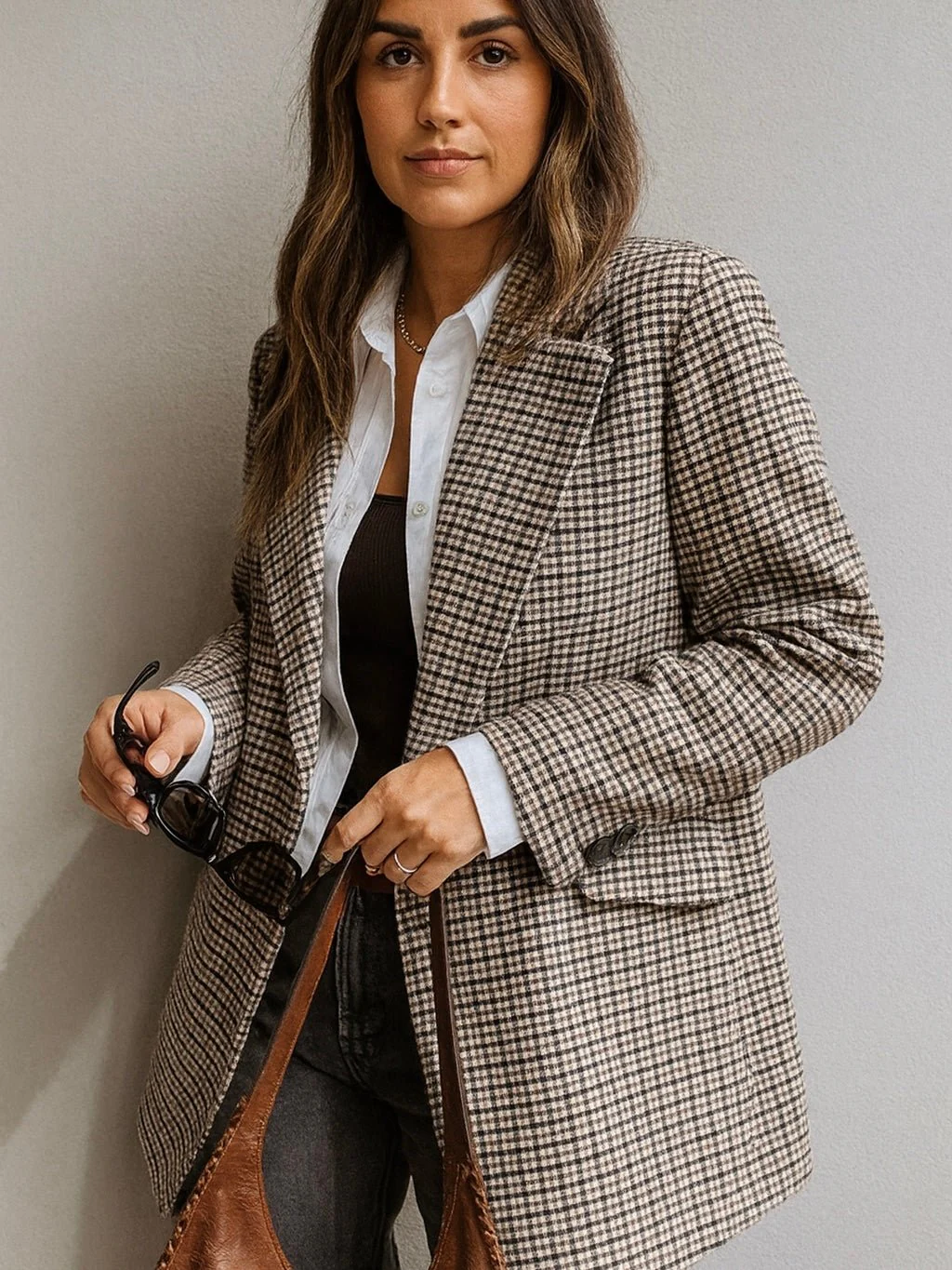 Heritage Houndstooth Blazer - Image 2
