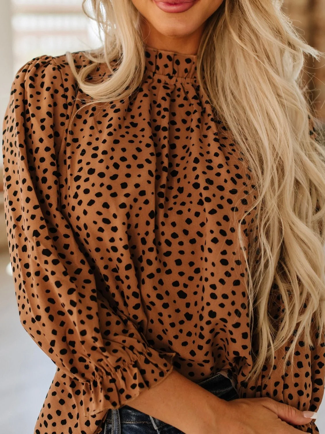 Hot to Dot Blouse - Image 5