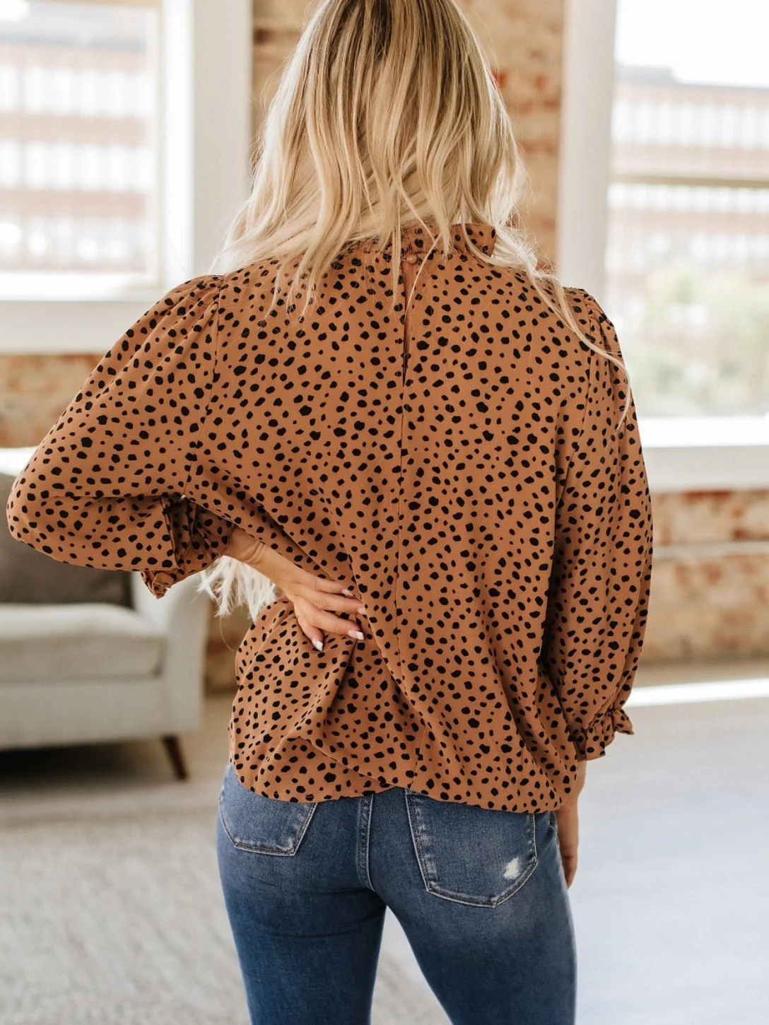 Hot to Dot Blouse - Image 7