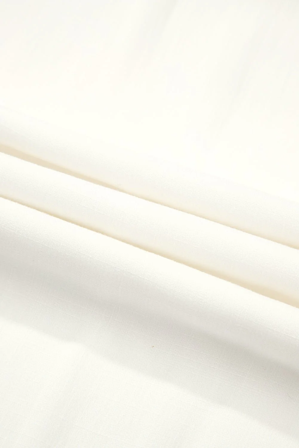 Ivory Drift Pleated Wide Leg Pants - Image 9