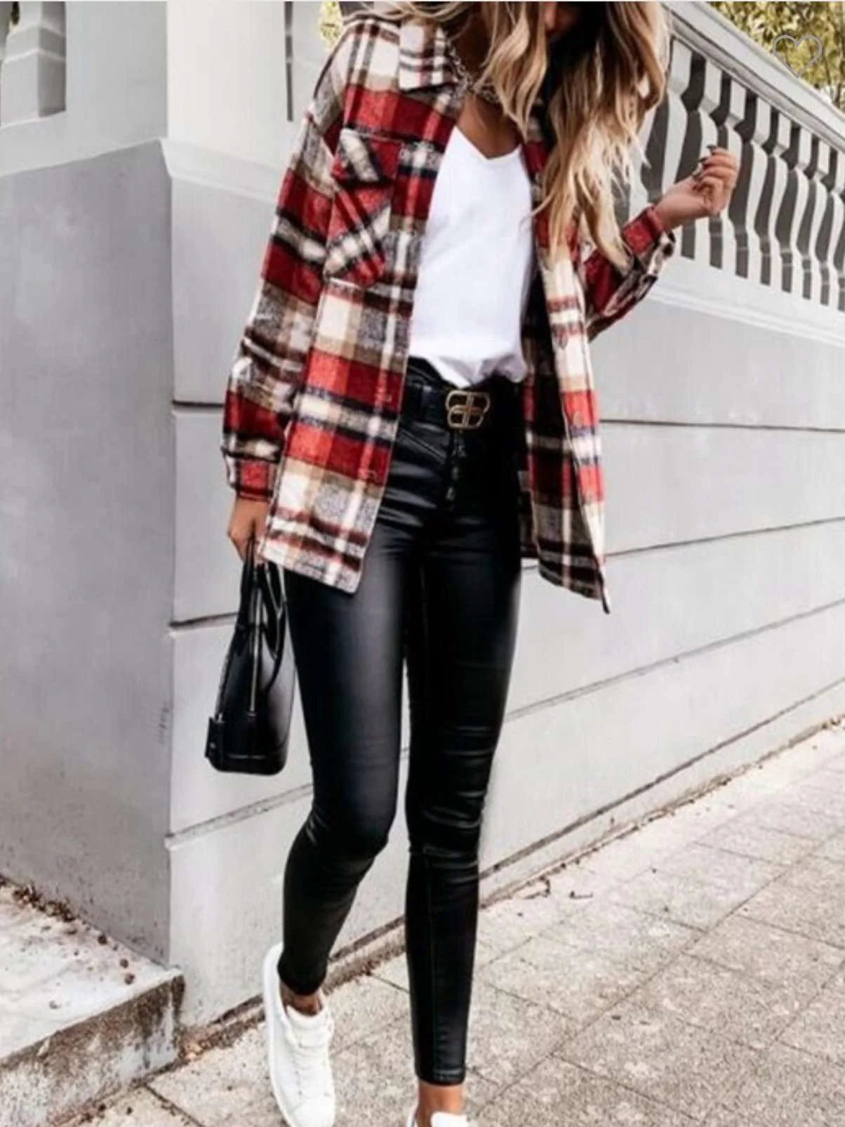 Jax Plaid Shirt Shacket - Image 3