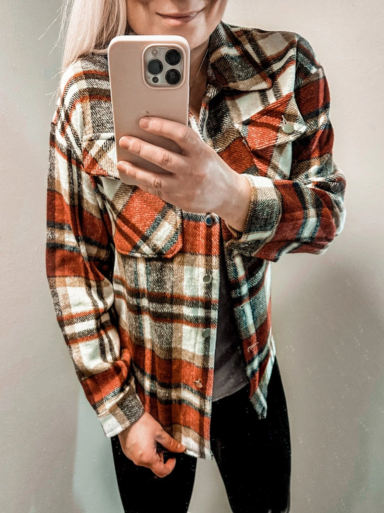 Jax Plaid Shirt Shacket - Image 6