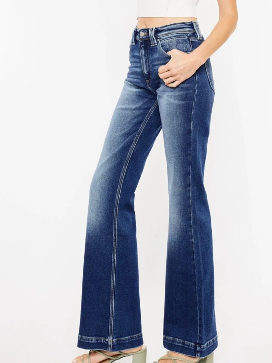 Julia High Rise Flare Kancan Jeans - Image 3