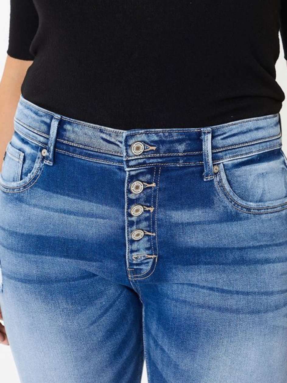 Kancan Straight Leg Jeans - Image 11