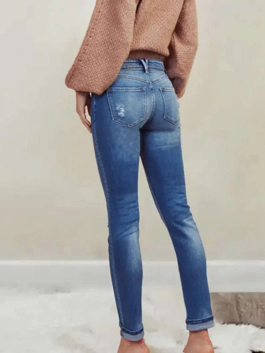 Kancan Straight Leg Jeans - Image 15