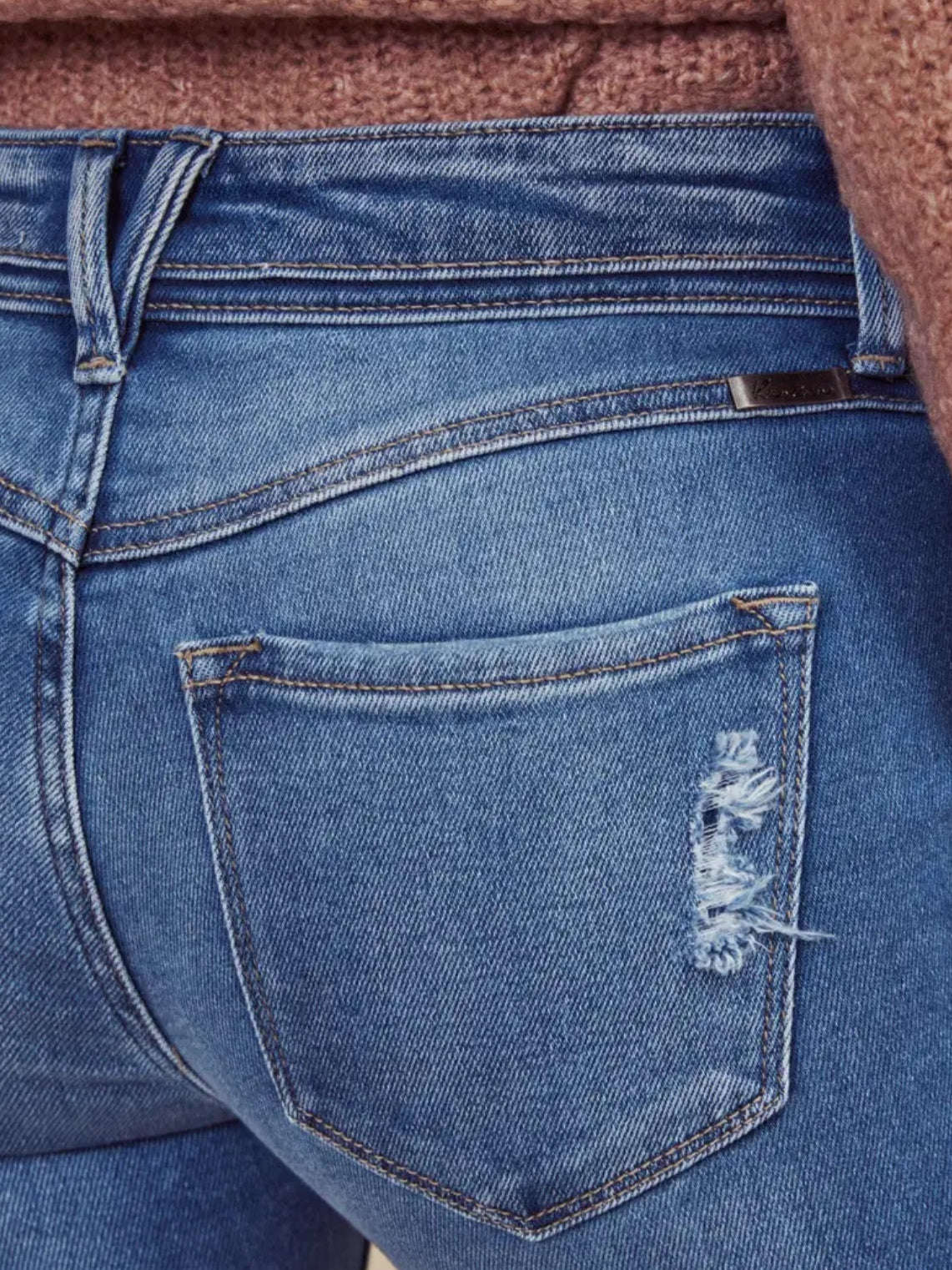 Kancan Straight Leg Jeans - Image 16