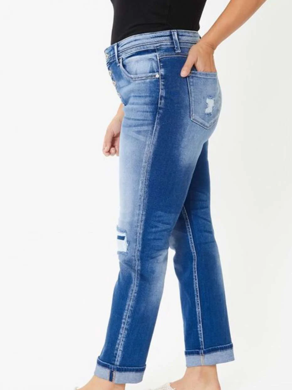Kancan Straight Leg Jeans - Image 20