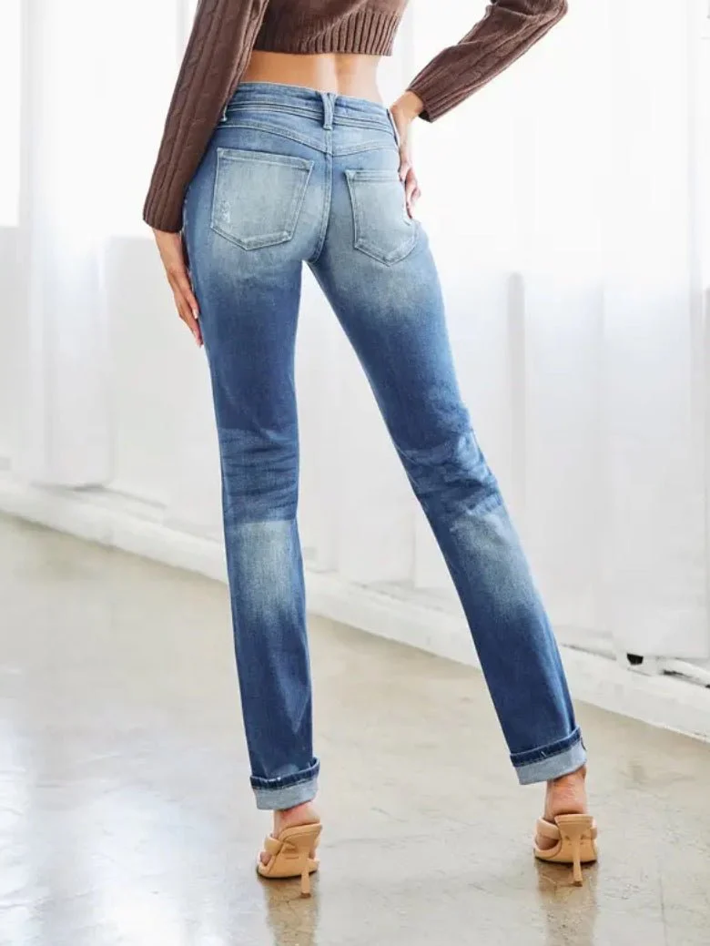 Kancan Straight Leg Jeans - Image 5